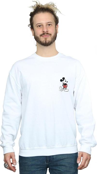 Immagine prodotto Disney Mickey Mouse Kickin Retro Chest Felpa Uomo (XL)