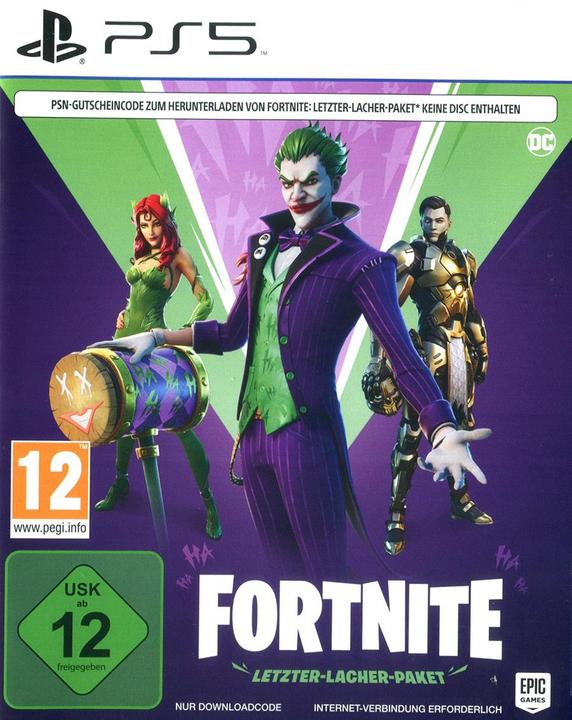 WB Fortnite - Letzter Lacher Paket (Code in a Box) (PS5, Multilingual)