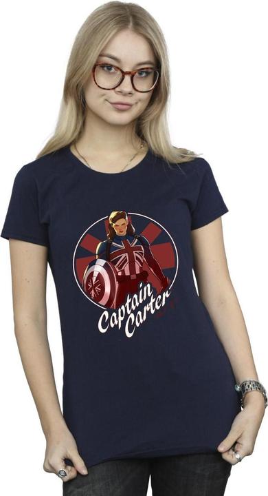 Image du produit - T-shirt WHAT IF CAPTAIN CARTER - Femme (XL)