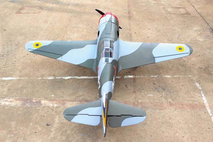 Image du produit Seagull Models SG-Models ) YAK-3U 63" 20cc ARF SANS train rentrant (Oiseau de guerre)