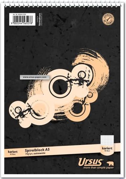 Produktbild Ursus Spiralblock (A5, Kariert)