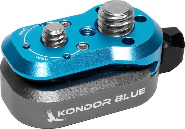 Immagine prodotto Kondor Blue Piastre a sgancio rapido Mini Lock per i flussi di lavoro delle fotocamere professionali (Kondor