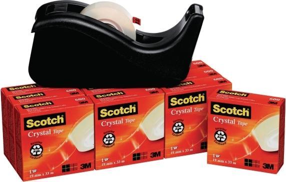 Actual product image Scotch Crystal Tape (19 mm)