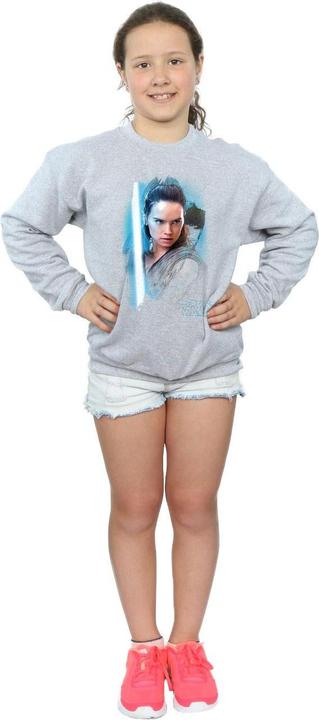 Produktbild Star Wars The Last Jedi Rey Brushed Sweatshirt Mädchen (140, 146)