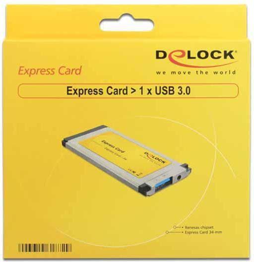 Produktbild Delock USB 3.0 ExpressCard mit 1 Port