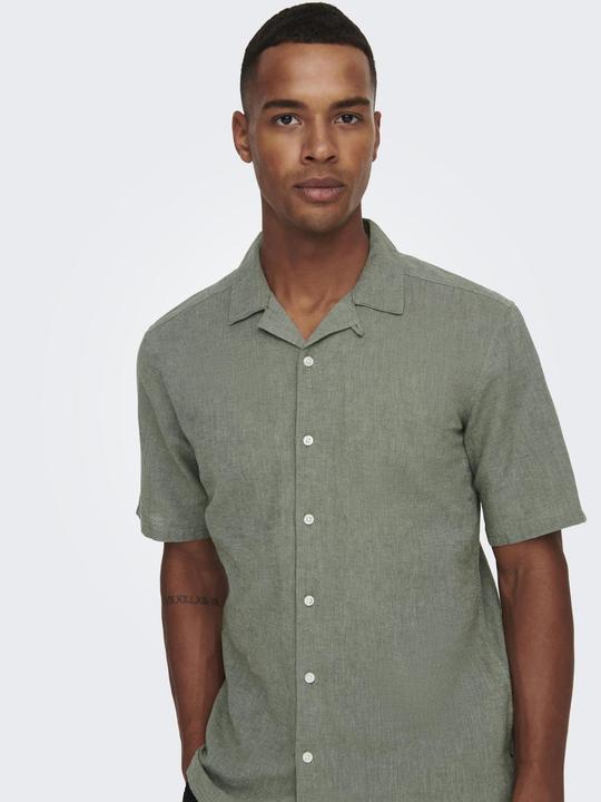 Image du produit Only & Sons Chemise unie à manches courtes (XS)