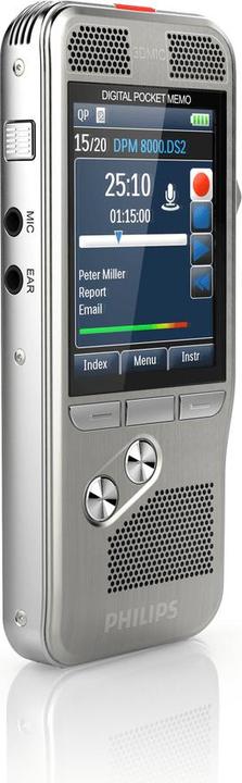 Actual product image Philips Digital Pocket Memo DPM8100 (4 GB)