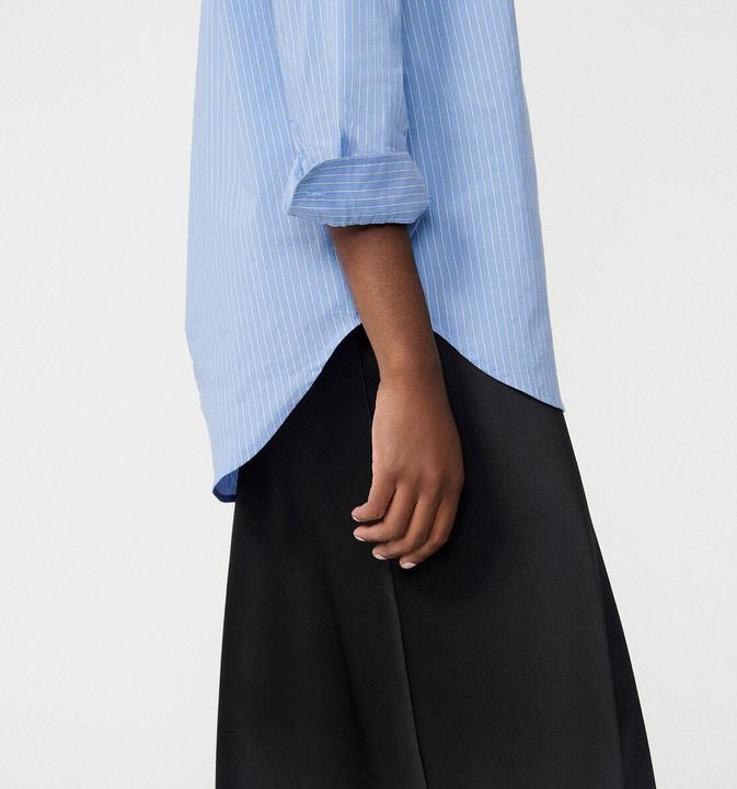 Image du produit La Redoute Collections Maxi-jupe évasée en satin mat (32)
