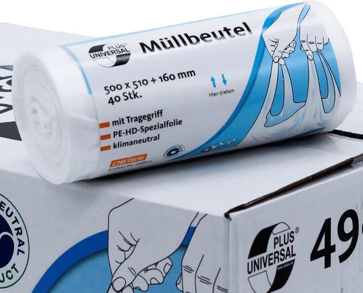 Universal Plus Bin liner 30.0 l transparent 9 µm, 1 pc. (40 x, 30 l)