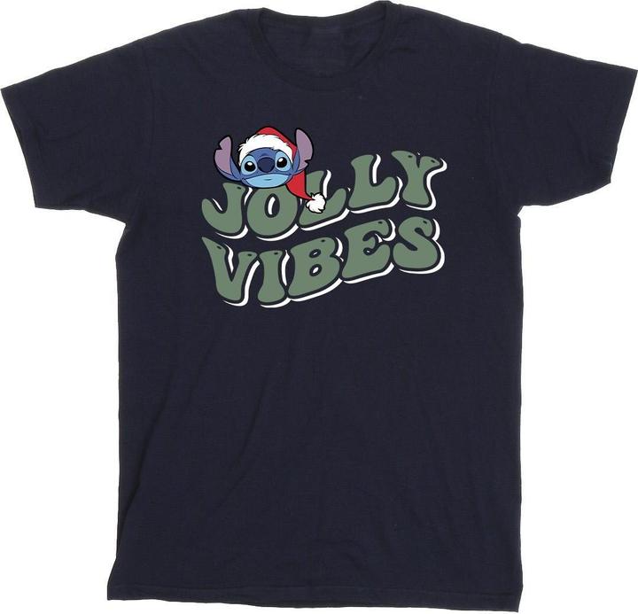 Disney Lilo & Stitch Jolly Chilling Vibes TShirt (XXL)
