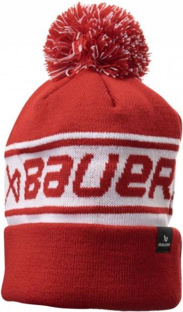Actual product image Bauer Team Ribbed Pom SR Beanie