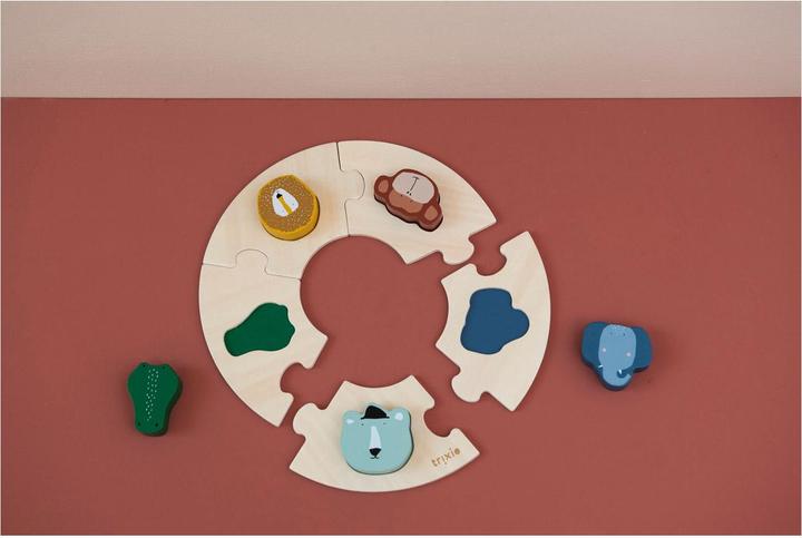 Produktbild Trixie Baby Houten ronde puzzel