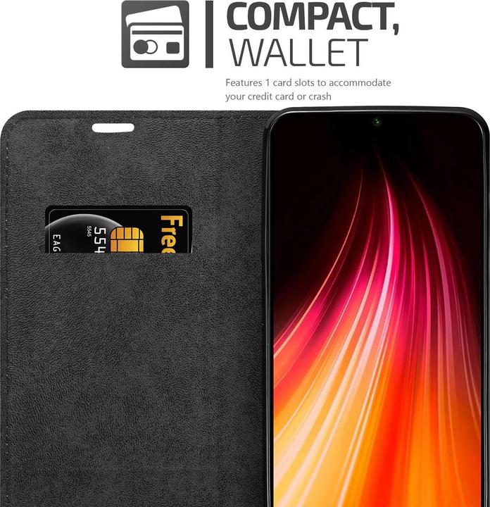 Productafbeelding Cadorabo Boek Onzichtbare Magneethoes (Xiaomi Redmi Note 8)