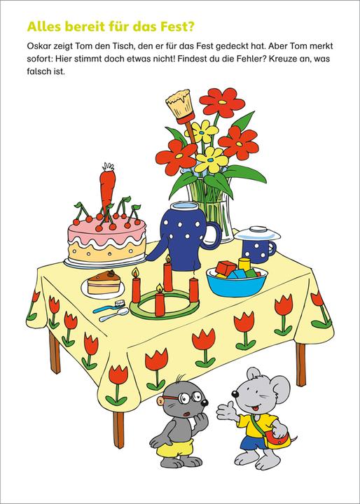 Produktbild Tessloff Lernspass für Kindergartenkinder (Deutsch, Antje Flad, 2018)