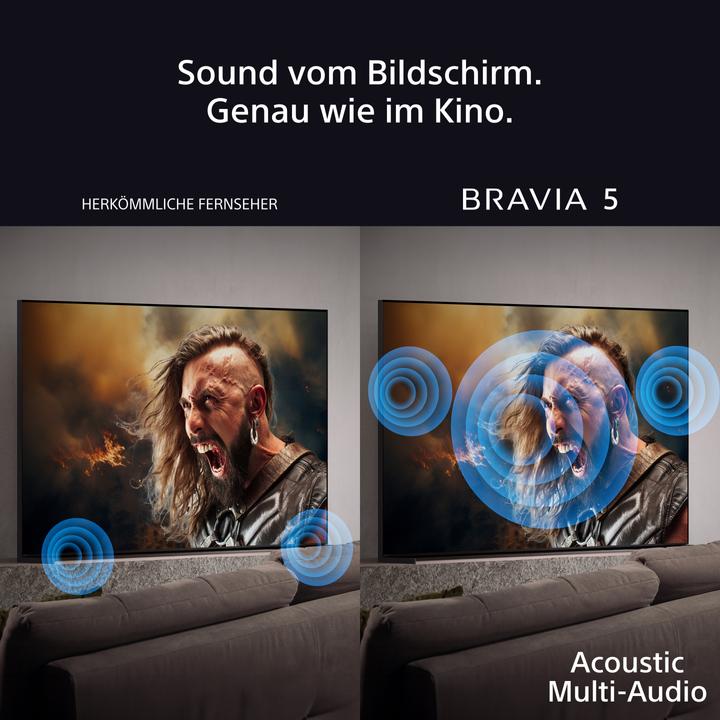 Actual product image Sony K-75XR5 (75", Bravia 5, Mini-LED, 4K, 2025)
