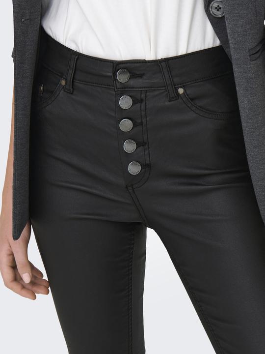 Produktbild Only ONLBlush HW Button beschichtet Skinny Fit Jeans Hose (XXS)