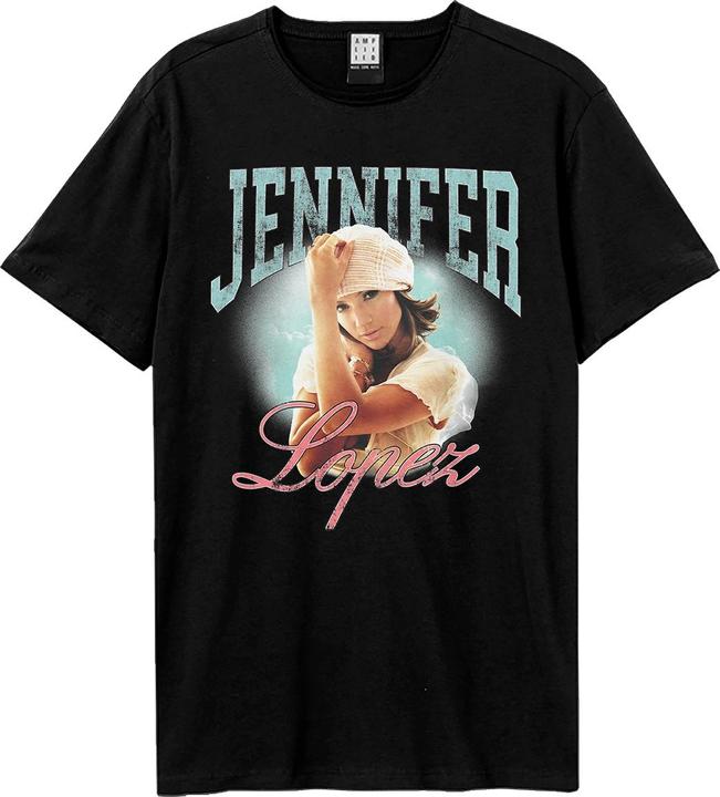 Actual product image Amplified Unisex Adult Jennifer Lopez T-Shirt (3XL)