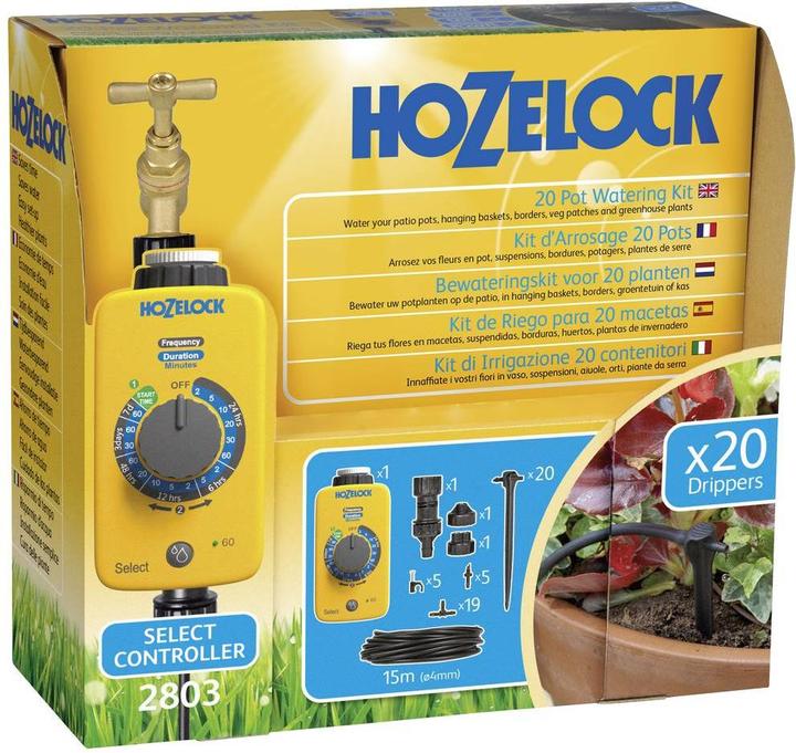 Hozelock Drip irrigation set plug-in coupling hose length: 15m 2803 1240 (Drip irrigation set)