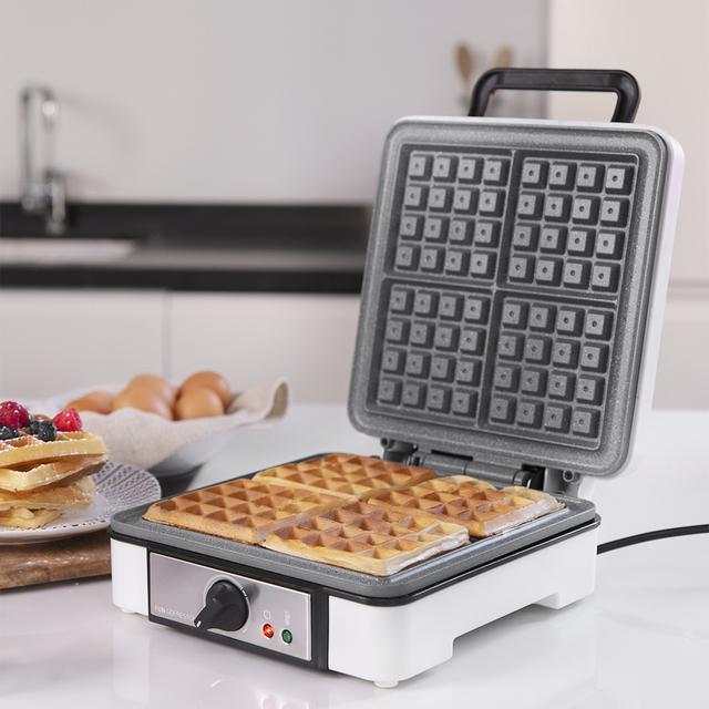 Actual product image Cecotec Gaufrier compatible Fun Gofreston 4 (Argent)
