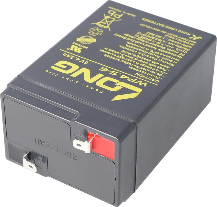 Image du produit Kung Long Batterie WP4.5-6 avec connecteur Faston 4,8mm (6 V, 4.50 Ah)