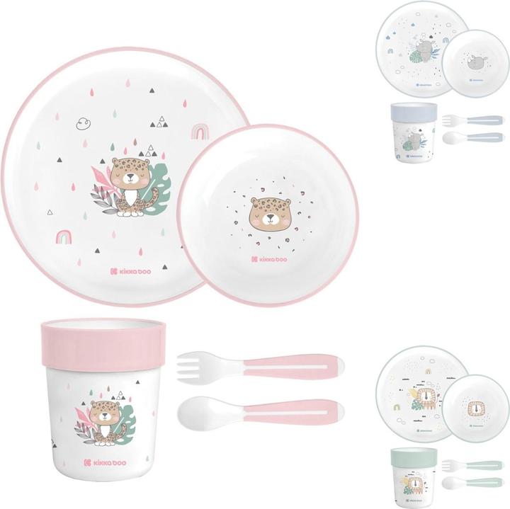 Produktbild Kikkaboo Geschirr Set Savanna 5-teilig