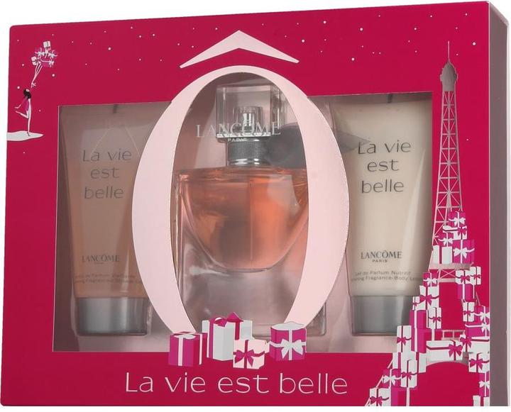 Image du produit Lancôme La Vie est Belle Eau de Parfum 30ml Parfum 30ml + Body Lotion 50ml + Gel Douche 50ml (Eau de parfum, 130 ml)