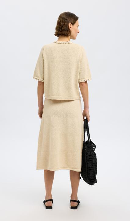 Actual product image Selected Femme Baumwollmix Strickrock (S)