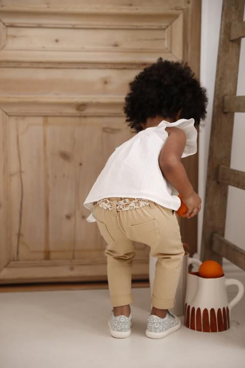 Image du produit Vertbaudet Festliche Baby Bluse aus Baumwoll-Voile (98)
