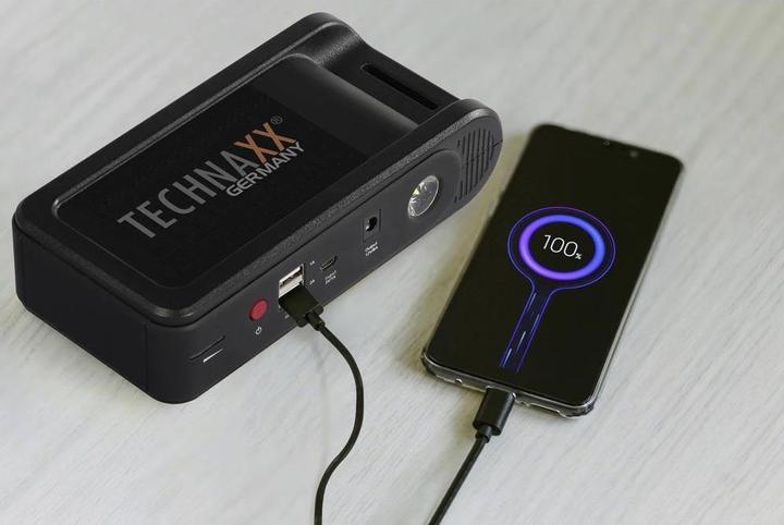 Produktbild Technaxx JUMP STARTER POWERBANK TX-218 (12000 mAh, 100 W, 39.60 Wh)