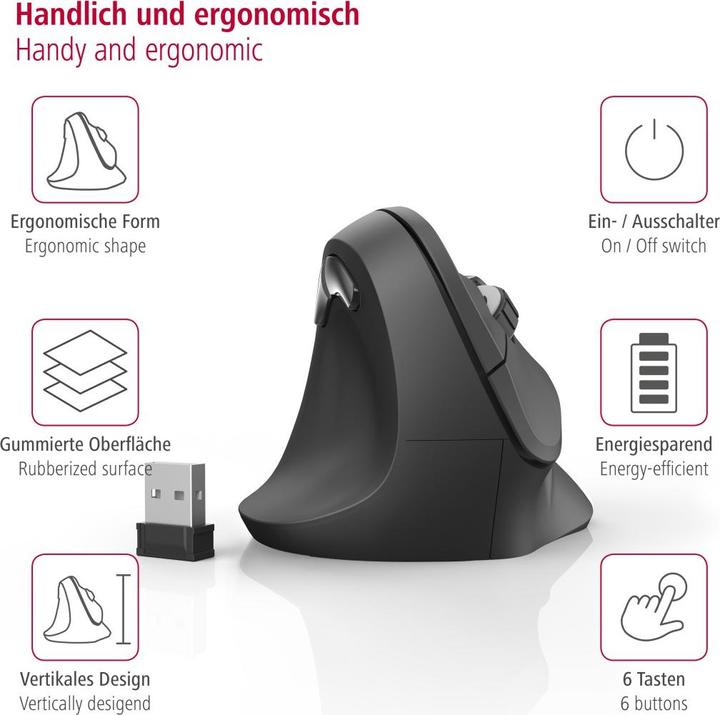 Immagine prodotto Hama EMW-500ML (Senza fili)