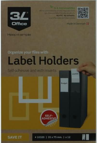 Actual product image Biella 3L Viewing window 35x75mm, self-adhesive