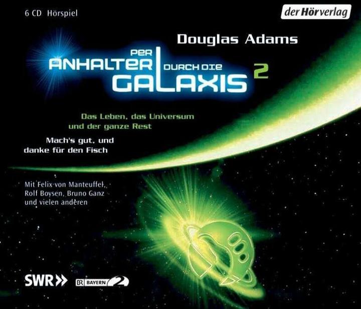 Image du produit Le Guide du routard de la galaxie 2 (Douglas Adams, Rolf Boysen, Otto Sander, Bruno Ganz, Hartmut Kirste, Frank Duval, Allemand)