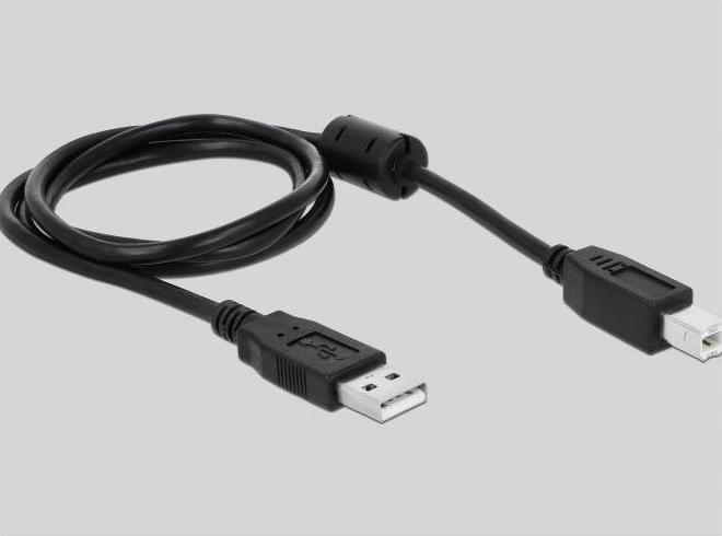 Actual product image Delock Serial Hub 4-Port 1x USB 4x D-Sub9 external (USB-A, USB-B, 4 Ports)