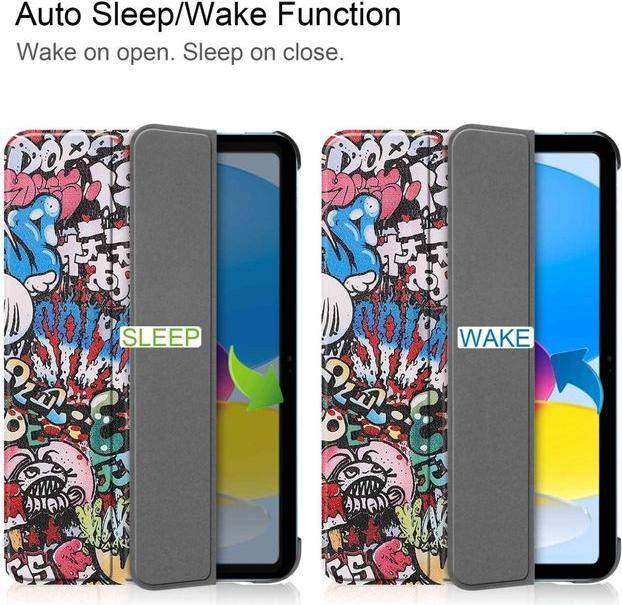 Immagine prodotto MU Style Copertina pieghevole tripla con motivo (iPad 2025 (11a generazione), iPad 2022 (10a generazione))