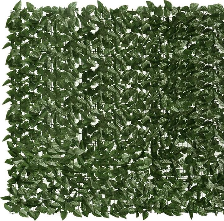 Actual product image VidaXL Balcony privacy screen with leaves (150 cm)