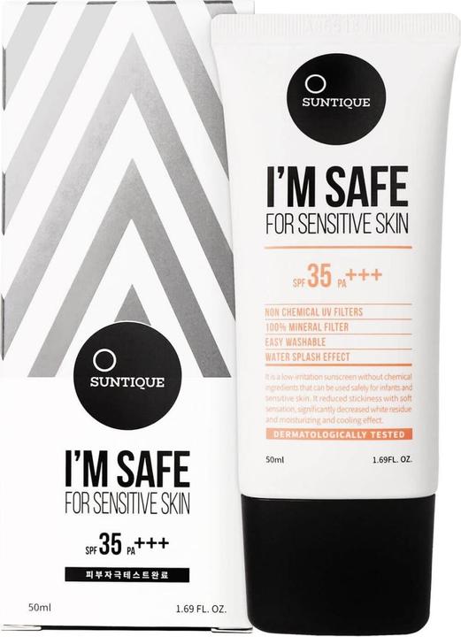 Produktbild Suntique I'M SAFE For Sensitive Skin SPF35 (Sonnencreme, SPF 35, 50 ml)