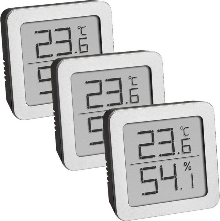 Actual product image TFA Thermo-/Hygrometer Digital Set of 3