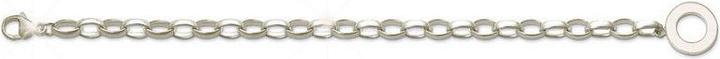 Produktbild Hermex Bettelarmband versilbert - 18cm (18 cm, Metalllegierung)