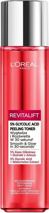 L'Oréal Paris Loreal REVITALIFT Peeling-Toner mit Glykolsäure (5%) 180ml (Peeling, 180 ml)