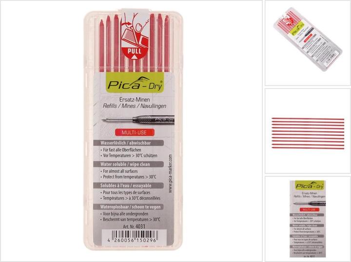 Immagine prodotto Pica Ersatzminen (Mine di ricambio, Rosso, 2.80 mm)