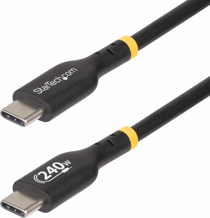 StarTech CÂBLE DE CHARGE USB-C 240W PD (2 m, USB 2.0, 240 W)