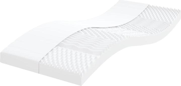 Immagine prodotto VidaXL Schaumstoffmatratze 90 x 220 cm 7-Zonen Härtegrad 20 ILD (90 x 220 cm, Nucleo di schiuma)