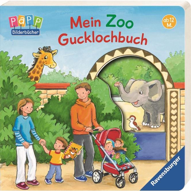 Actual product image Ravensburger My Zoo Peephole Book (German)