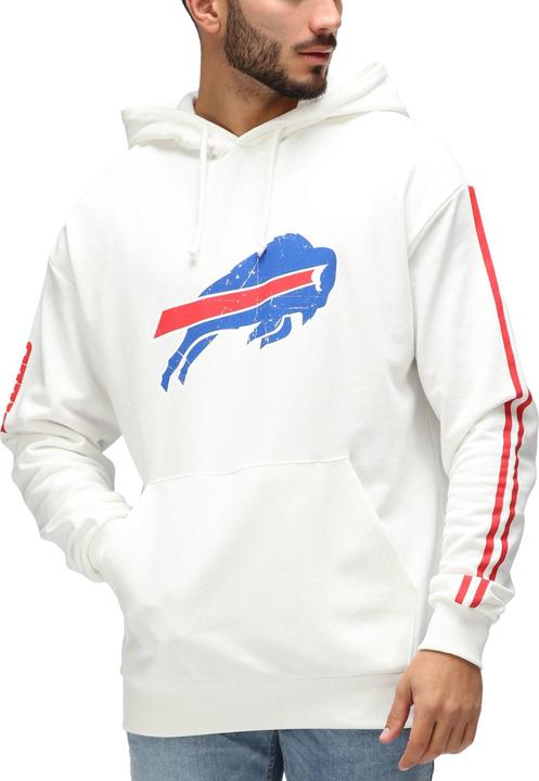 Immagine prodotto Recovered Felpa con cappuccio in pile Re:covered - NFL Buffalo Bills bianco ecru - S (S)