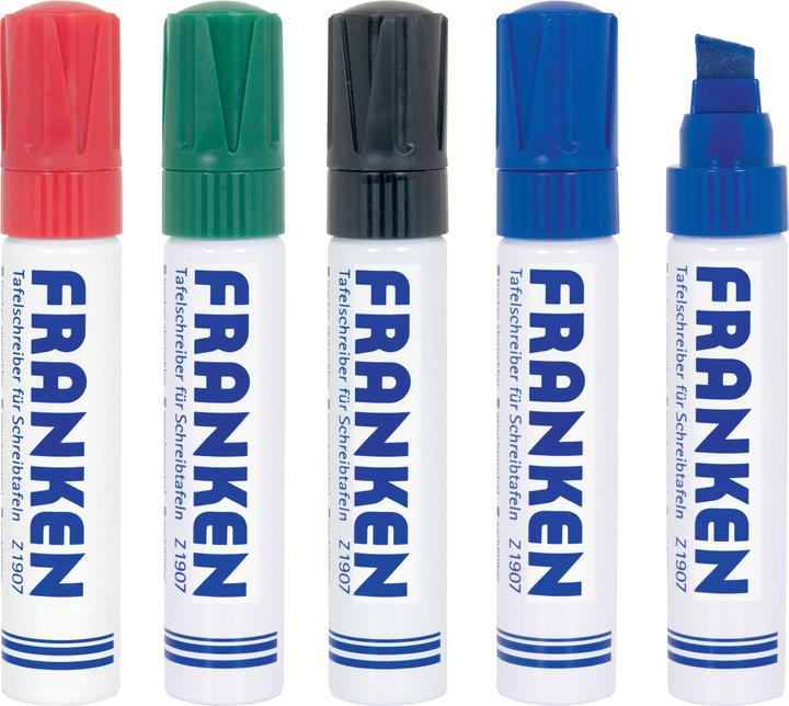 Actual product image Franken Jumbo Marker Refillable (colour assorted, 12 mm, 4 x)