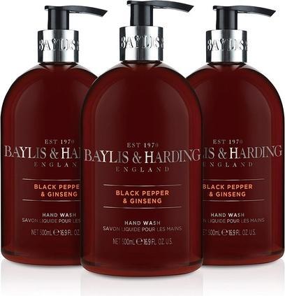 Produktbild Baylis & Harding For Him Black Pepper & Ginseng (Flüssigseife, 500 ml)