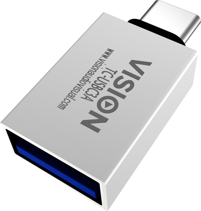 Actual product image Vision USB Adapter USB-C (M) to USB Type A (W) (USB-C, 1 Ports)