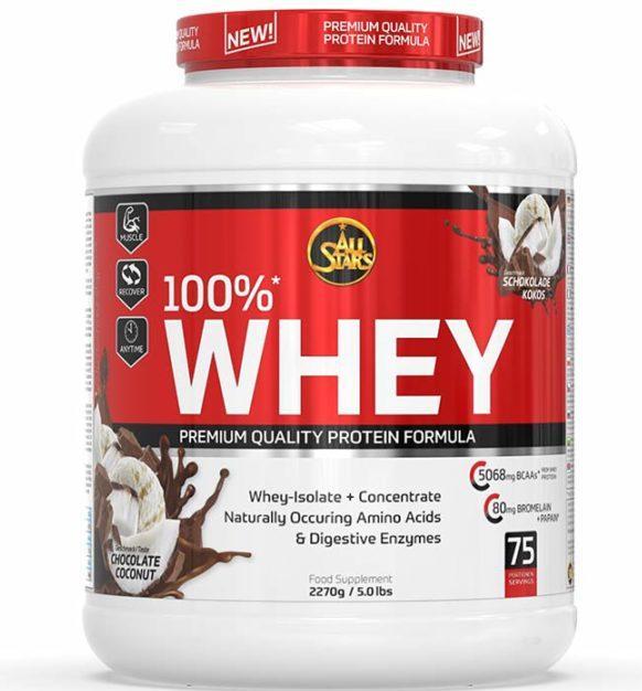 Produktbild All Stars 100% Whey (Salted Caramel, 1 Stk., 2270 g)