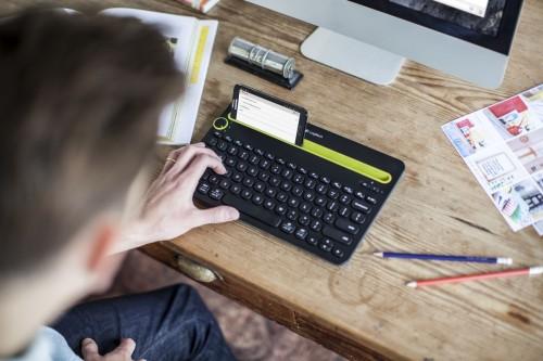 Image du produit Logitech Clavier multi-appareils K480 (CH, Sans fil)