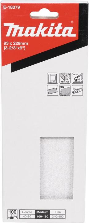 Produktbild Makita Schleifpapier 228x93 mm (100)
